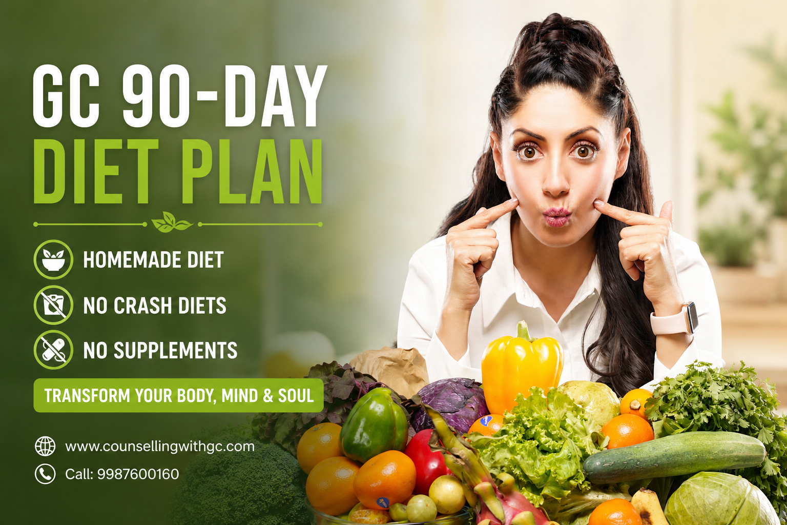 GC 90-Day Diet Plan: Transform Your Body, Mind & Soul Naturally